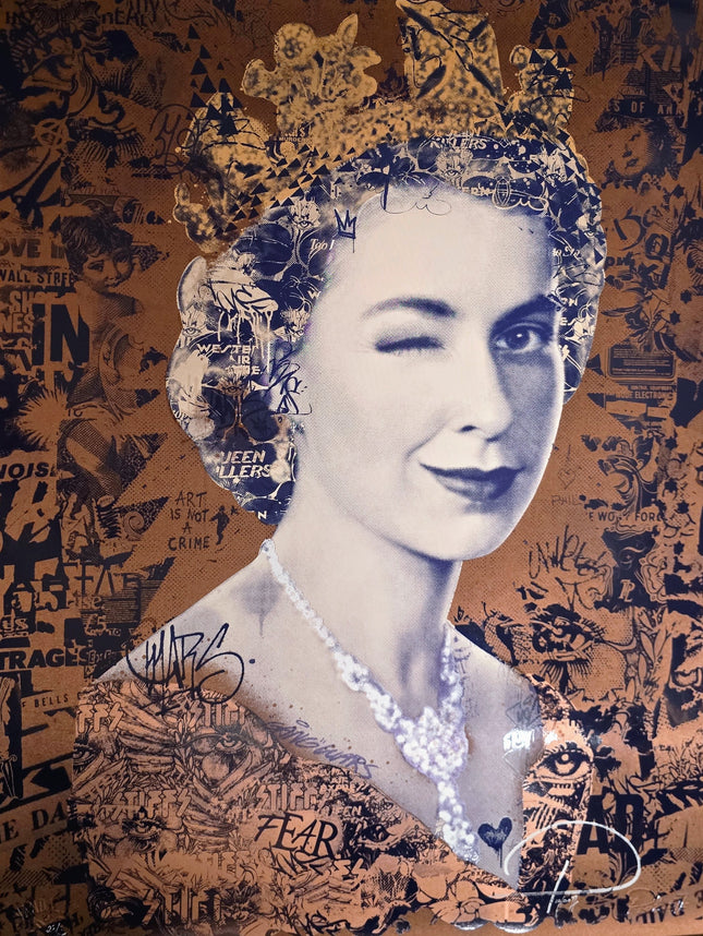 Let it Reign Copper Archival Print by Prefab77