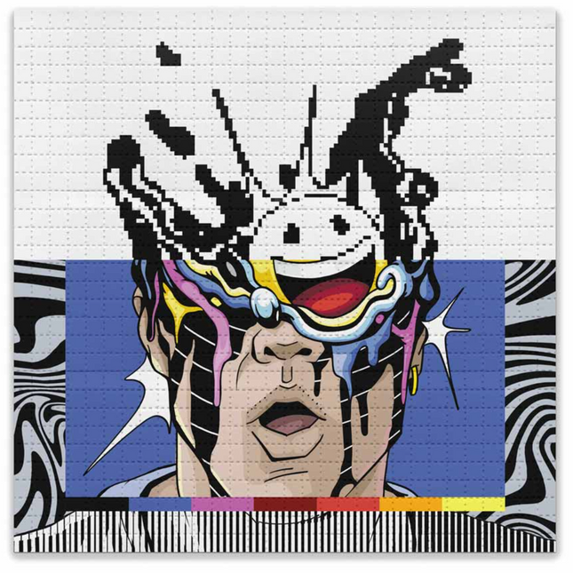 Likeness Blotter Paper Archival Print by Jay Kaes