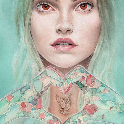 Lillith Giclee Print by Bec Winnel