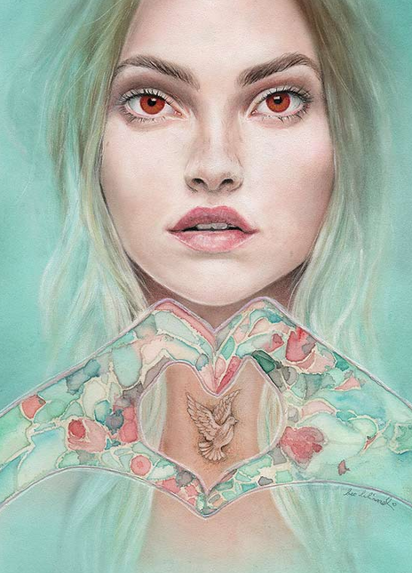 Lillith Giclee Print by Bec Winnel