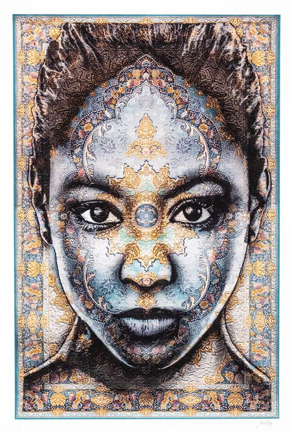 Épreuve d'imprimerie Lina PP, impression d'archives par Mateo