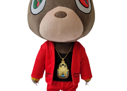 MBDTF Bear King Horus Necklace Plush Art Toy by Greedee Arts