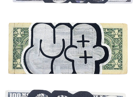 MQ Silver Tag Dollar Dibujo de marcador original por MQ Planet- Mque