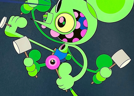 Marching to Oblivion Nightshift Silkscreen Print by Dalek- James Marshall