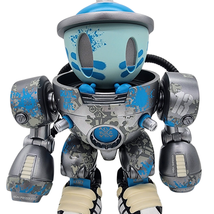 Mechbot Paint Attack Kickstarter CanBot Art Toy by Czee13 x Quiccs x ZNC