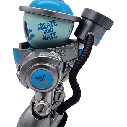 Mechbot Paint Attack Kickstarter CanBot Art Toy by Czee13 x Quiccs x ZNC