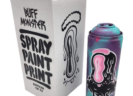 Melty Misfit Eye Drip- Purple/Blue Spray Paint Can by Buff Monster