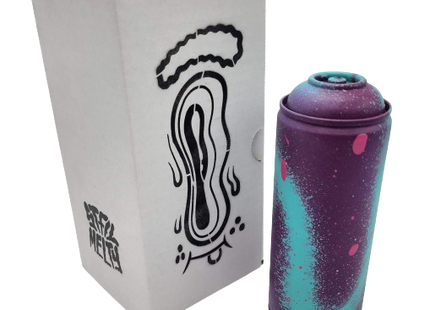 Melty Misfit Eye Drip- Purple/Blue Spray Paint Can by Buff Monster