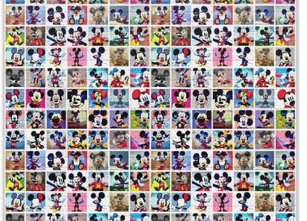 MickeyDismeta I Blotter Paper Archival Print by Jeff Gillette