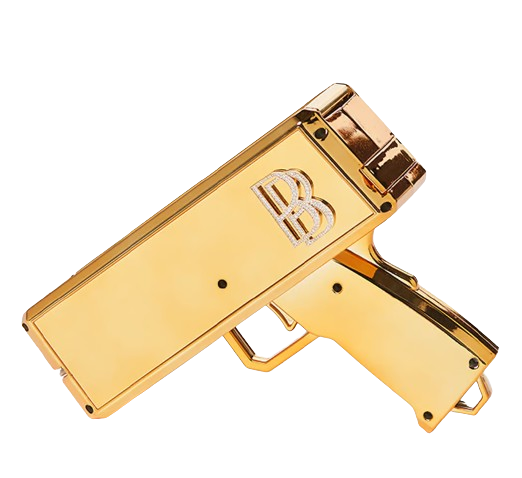 Gold Money Gun 2.0 Object Art by Ben Baller