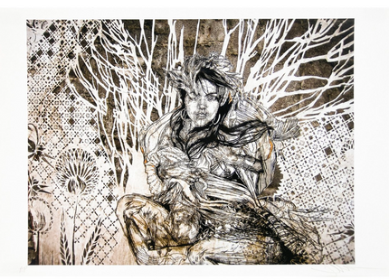 Moniferal New Orleans 2011 Giclee Print by Swoon- Caledonia Curry