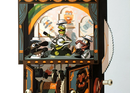 Muppet Music Box Variant Giclee Print by Glen Brogan