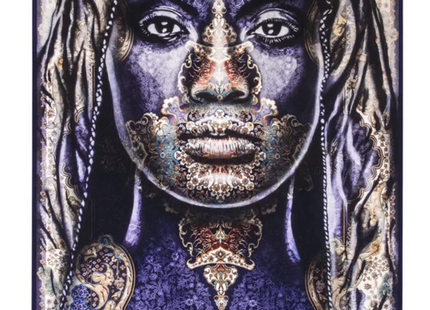 Naga Biru Purple Archival Print by Mateo