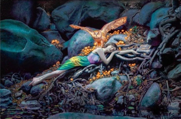 Estampe giclée Nemeta II AP par Rodrigo Rod Luff