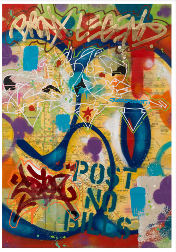 New York City Subway Map II PP HPM Archival Print by Cope2- Fernando C ...