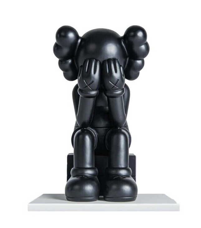 Passing Through Bronze Figure Sculpture by Kaws- Brian Donnelly