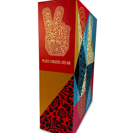 Peace Fingers Collectible Resin Sculpture by Shepard Fairey- OBEY