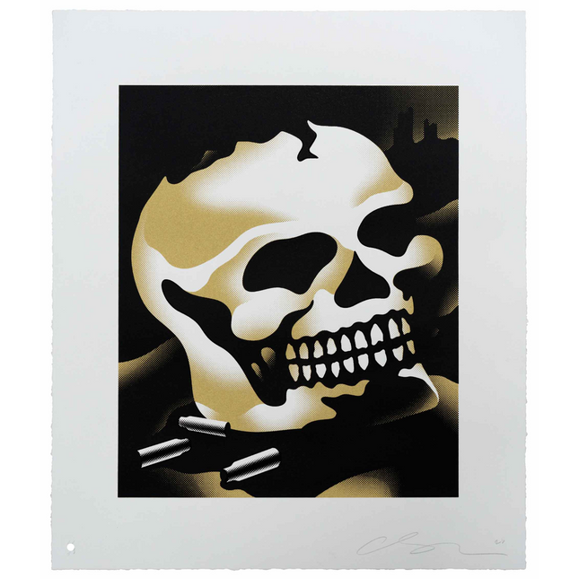Skull Graffiti Street Pop Artwork – Sprayed Paint Art Collection