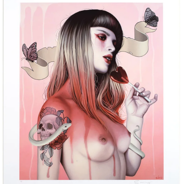 Pretty Broken Flower PP Archival Print by Sarah Joncas