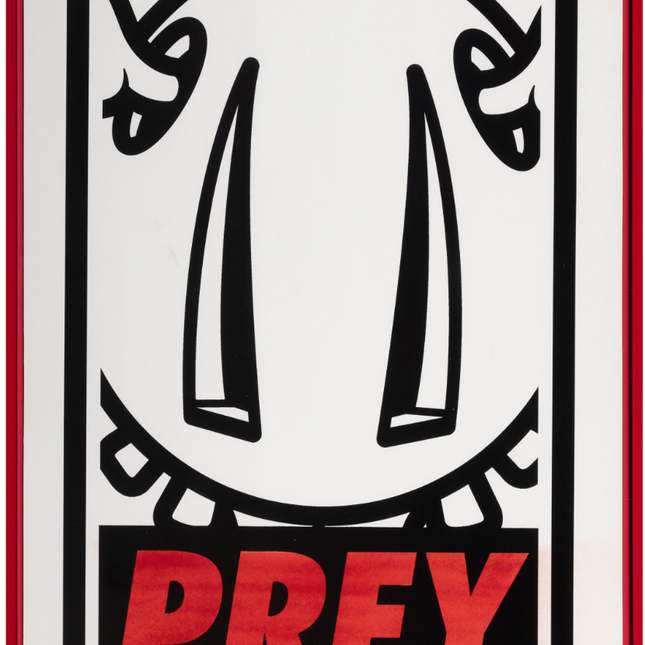 Prey Red HPM Doodled Silkscreen Print by D*Face- Dean Stockton