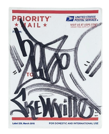 Slap Up Mailer Label Stickers Graffiti Street Pop Artwork – Sprayed ...