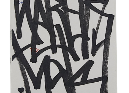 Priority Mail 228-2016 Slap-Up Label Sticker Original Tag Art by Saber Black 1