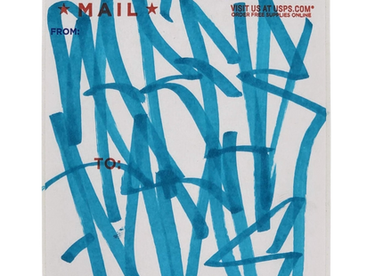 Priority Mail 228-2016 Slap-Up Label Sticker Original Tag Art by Saber Blue 2