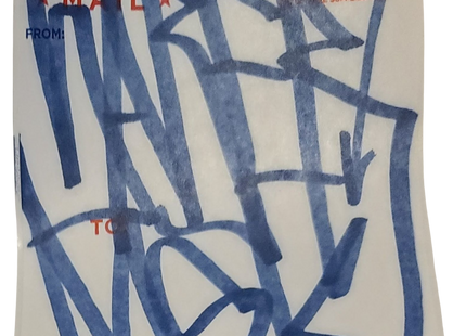 Priority Mail 228-2016 Slap-Up Label Sticker Original Tag Art by Saber Blue 3