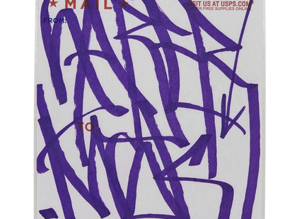 Priority Mail 228-2016 Slap-Up Label Sticker Original Tag Art by Saber Purple 1