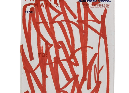 Priority Mail 228-2016 Slap-Up Label Sticker Original Tag Art by Saber Red 1