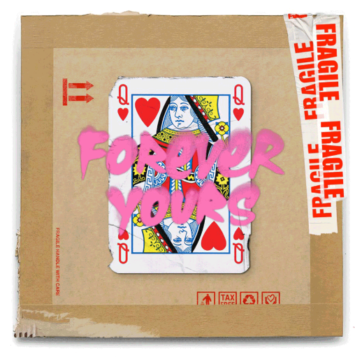 Queen of Love Pink Silkscreen Print by Mr Brainwash- Thierry Guetta