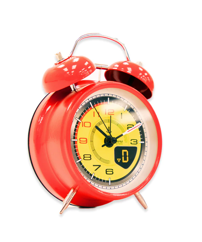 RPM Alarm Clock Speedometer Art by Scuderia Ferrari x Joshua Vides