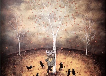 Revel in the Wild Joy Offset Lithograph Print by Andy Kehoe