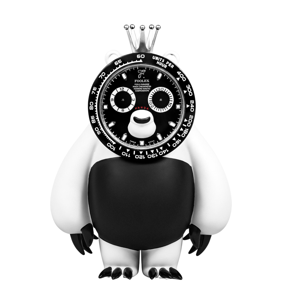 Reverse Panda Art Toy by Honmono Taiketsu – Sprayed Paint Art Collection