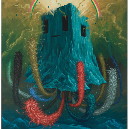 Rising Offset Lithograph Print by Jeff Soto