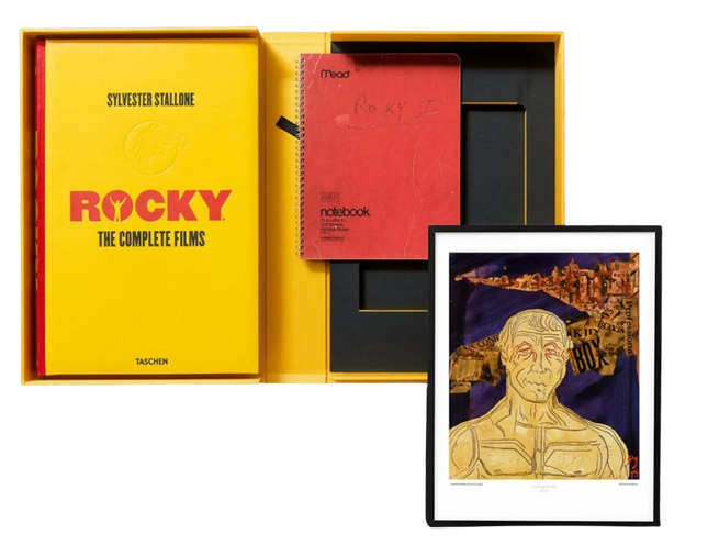 Rocky The Complete Films Box Set Art Book by Taschen Books