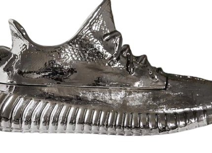 SS001 Pewter Yeezy Shoe Sculpture by Ceeze