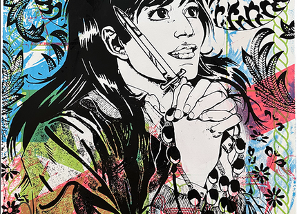 Save Your Cromie Silkscreen Print by Faile