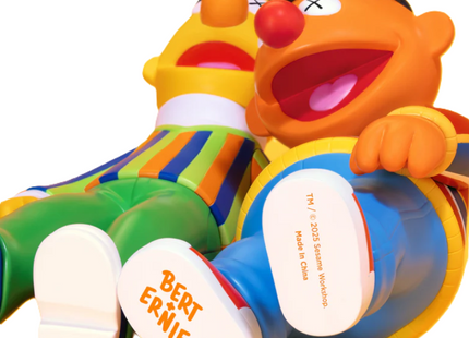 Bert & Ernie Art Toy by Sesame Street x Kaws- Brian Donnelly