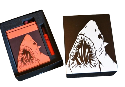 Sharktoof Cigarette Pack Art Toy Object by Shark Toof