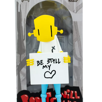 Sign Be Still My Heart Icons Art Toy by Chris RWK- Robots Will Kill