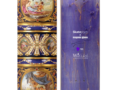 Skate de Sevres Skateboard Art Deck by Magnus Gjoen x Skateptych