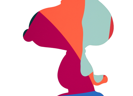 Snoopy Sin título, Serigrafía del Museo de Brooklyn por Kaws-Brian Donnelly