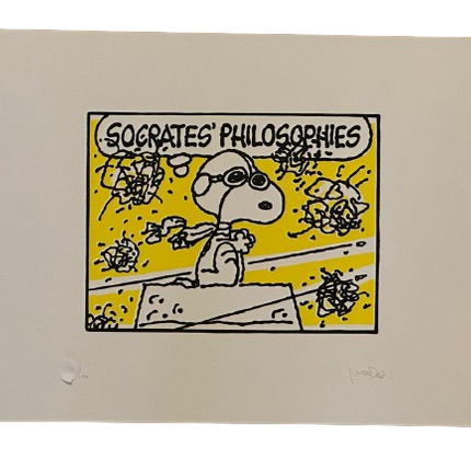Socrates Philosophies Wu-Tang Clan Silkscreen Print by Mark Drew