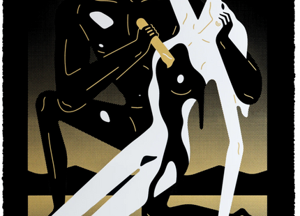 Speak To Me Dark Silkscreen Print by Cleon Peterson