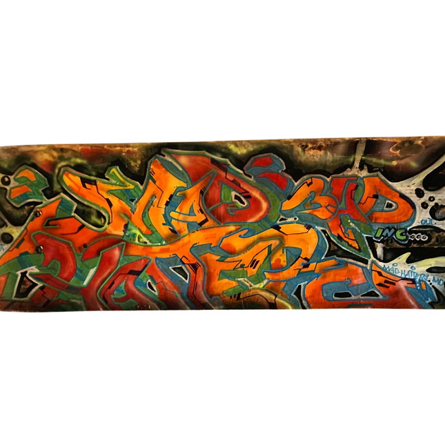 Splash Untitled Graffiti Deck Painting by Sonic Bad x MadHaterz Bad Crew