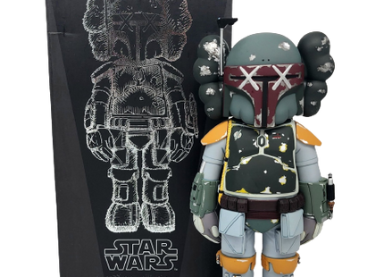 Star Wars Boba Fett Companion Fine Art Toy by Kaws- Brian Donnelly