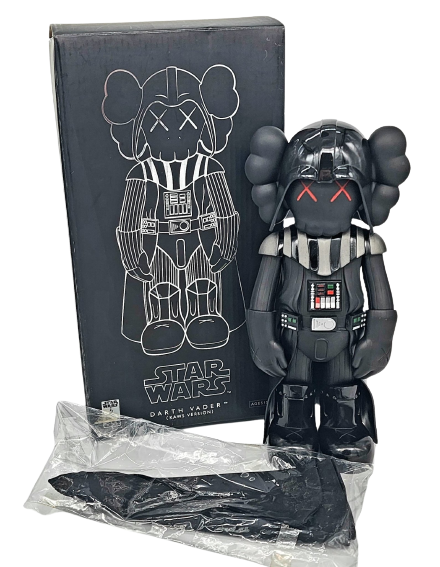 Star Wars Darth Vader Companion Fine Art Toy by Kaws- Brian Donnelly