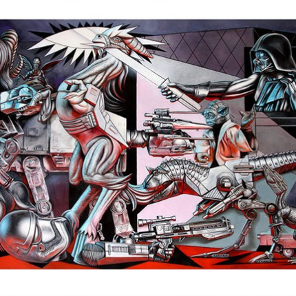 Star Wars Guernica Archival Print by Ron English