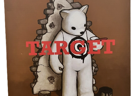 Target Black HPM Shoot To Kill Vinyl Art Toy Sculpture by Luke Chueh